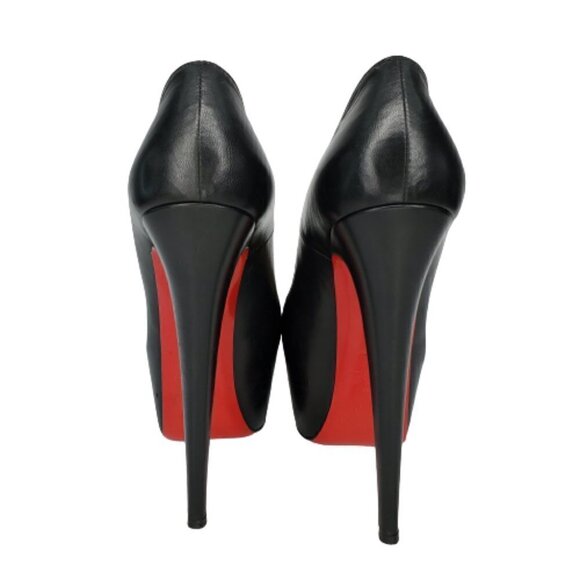 Christian Louboutin Daffodile 160 Leather Platform Pumps Heels - Picture 3 of 6